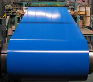 μπλε Ral ASTM A792 Ppgi φύλλο υλικού κατασκευής σκεπής 1250mm Sgcc