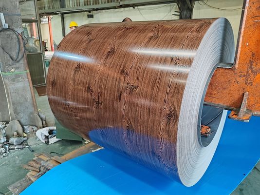 Αγορά DX51D+Z Προβαμμένο Γαλβανισμένο Χαλύβδινο Πηνίο με Επίστρωση Κορυφής 10–25 μm και Πάχος 0,11–1,2 mm για Πάνελ Κατασκευών online manufacture