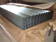 το πάχος ASTM A653 0.151.5mm γαλβάνισε τα ζαρωμένα φύλλα υλικού κατασκευής σκεπής
