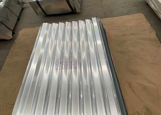 Αγορά ASTM A653 Ζυγισμένο κυματοειδές φύλλο στέγης με επίστρωση ψευδαργύρου 40-275g/m2 για οροφές και τοίχους online manufacture
