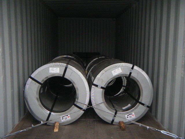 0.4mm Κανονικό Spangle Hot Dip Galvanized Steel Coil με πλάτος 1250mm για τα εξαρτήματα οροφής και ανταλλακτικού θερμότητας