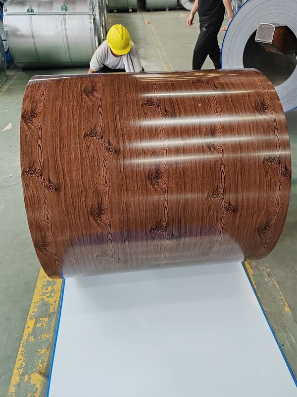 1250mm Προβαμμένο Έγχρωμο Χαλύβδινο Πηνίο με Αντοχή Διαρροής 180–320MPa και Επίστρωση PE / SMP / HDP / PVDF για Εξωτερικά Πάνελ