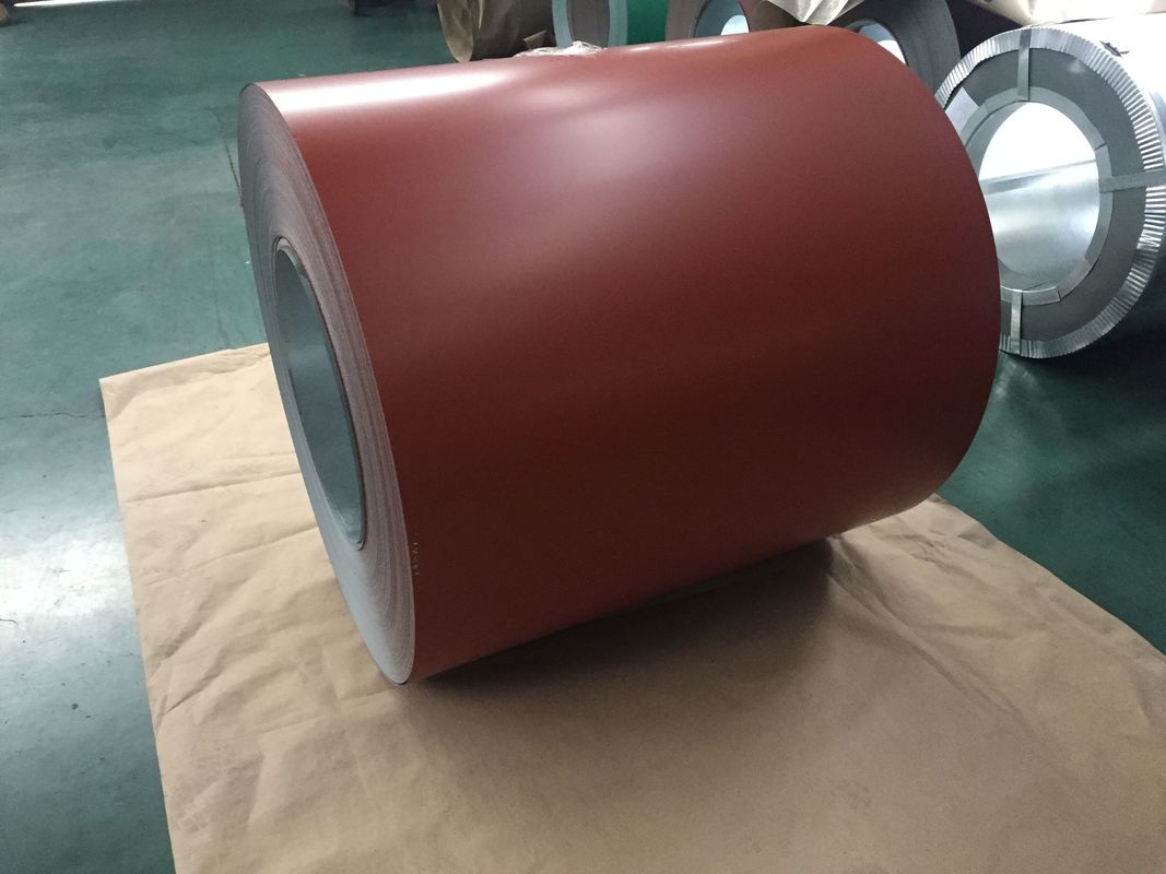 EN 10169 DX51D+Z Color Coated Steel Coil 0,12–1,20mm 700–1250mm για Πάνελ Οροφών και Κατασκευών