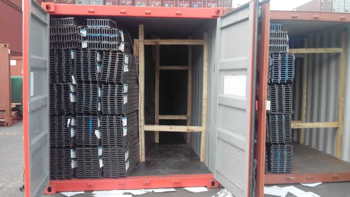 GB700 Q235B Q345B JIS G3101 SS400 Θερμοσυσκόπηση χάλυβα I δομή για δομικές κατασκευές
