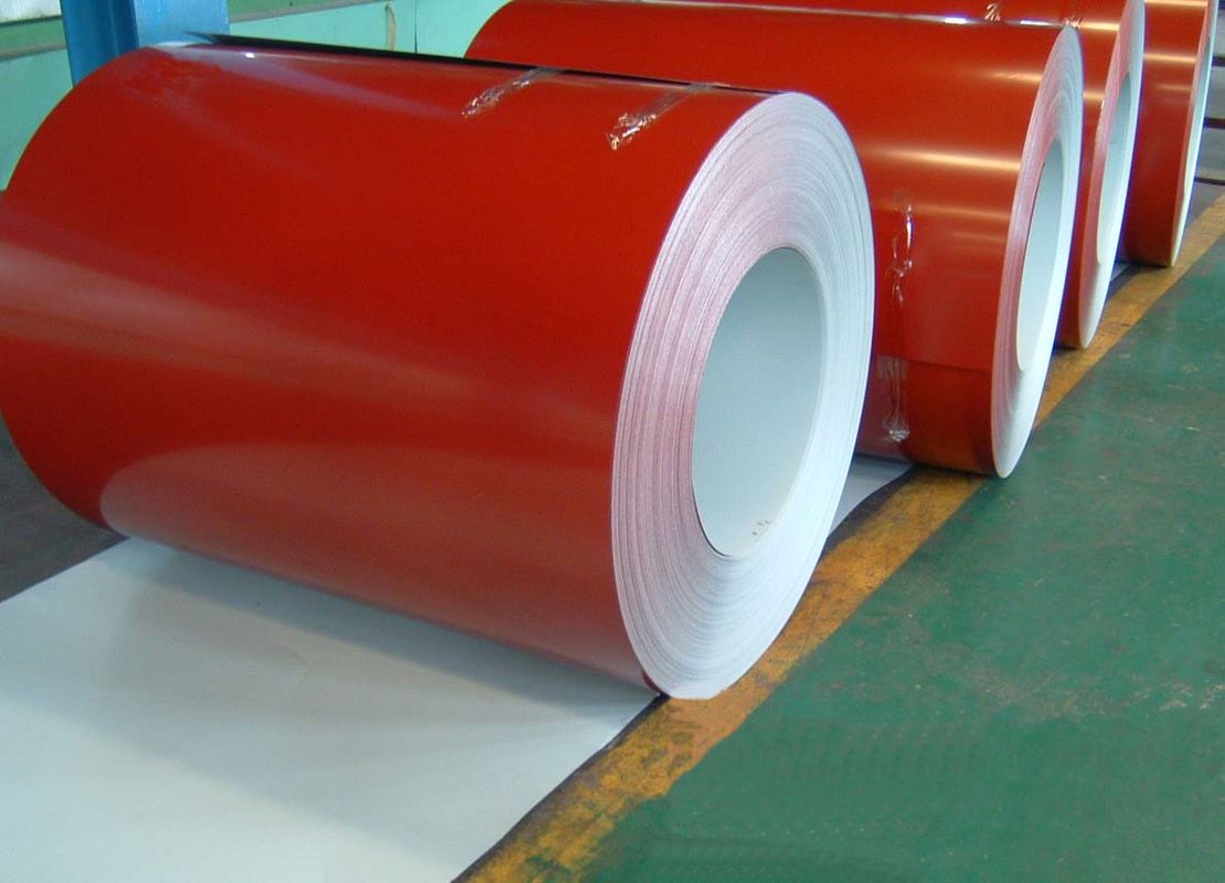 JIS G3312 AZ PPGL Coil με 25±5μm Top Paint για κτίρια, οχήματα και παραγωγή φύλλων οροφής