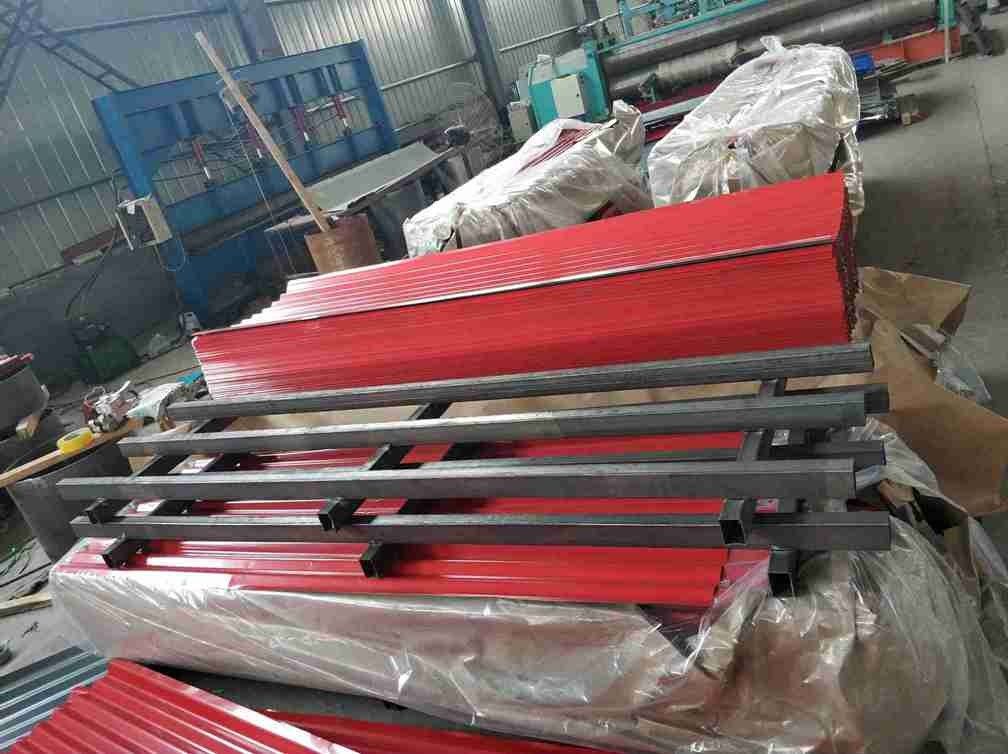 JIS G3322 CGLCC ASTM A792 Προχρωματισμένα κυματοειδή χαλυβουργικά φύλλα οροφής 1500 ∼ 3800 mm μήκος για οροφές και τοίχους