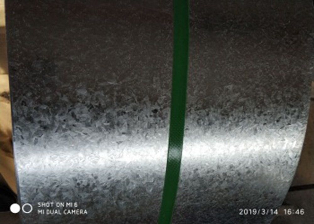 0.2mm Z60 ∆Z180 Ζεστή βύθιση Ζαλβανισμένη ταινία χάλυβα με πλάτος 20 ∆630 mm για κοπή και βιομηχανική κατασκευή